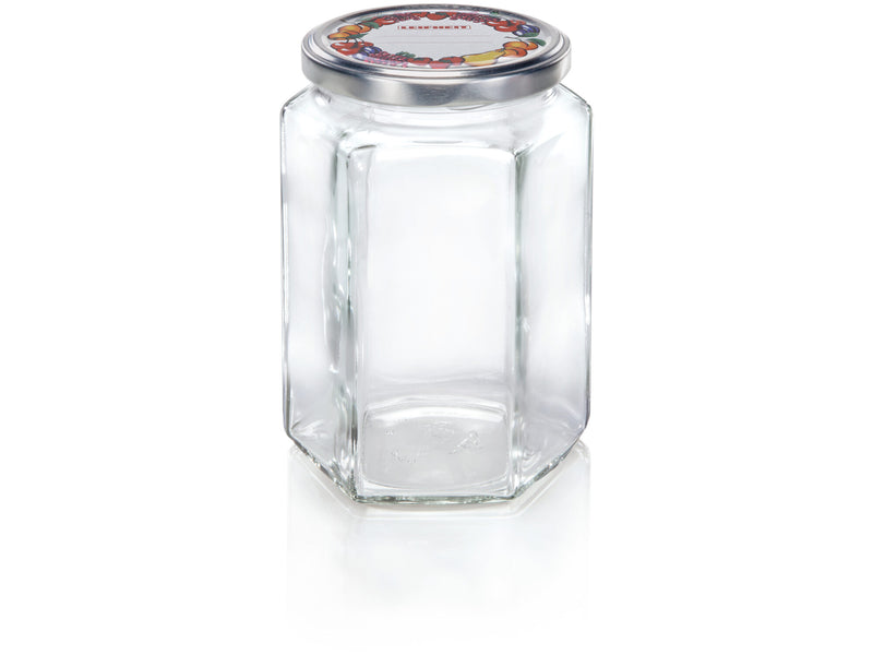 Hexagonal Jars Food Storage Containers Hexagonal Jars Hexagonal Jars LEIFHEIT