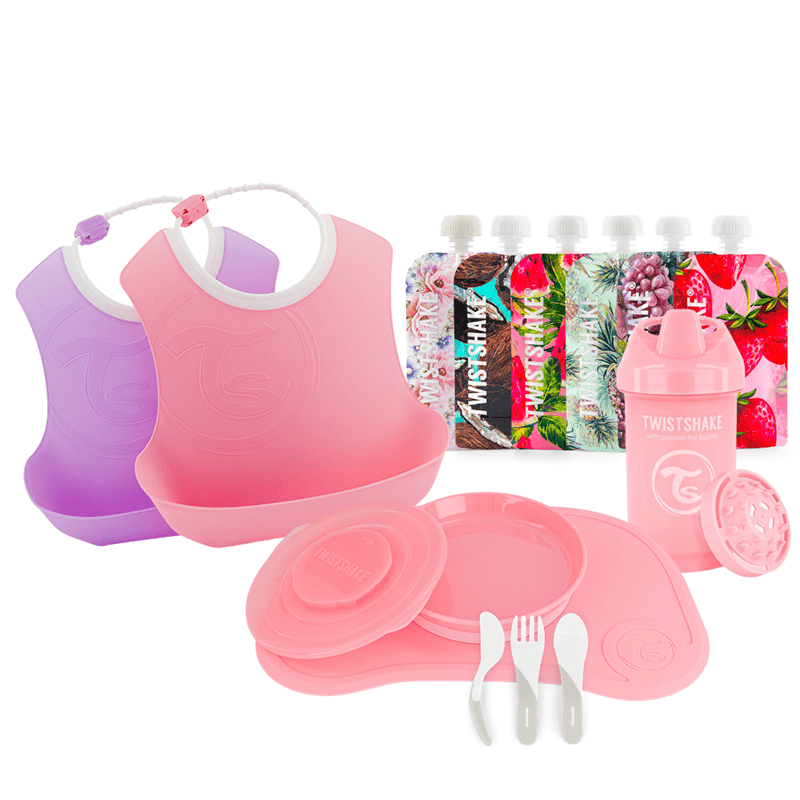 Tableware Bundle for Girls Infant Feeding Tableware Bundle for Girls Tableware Bundle for Girls Twistshake