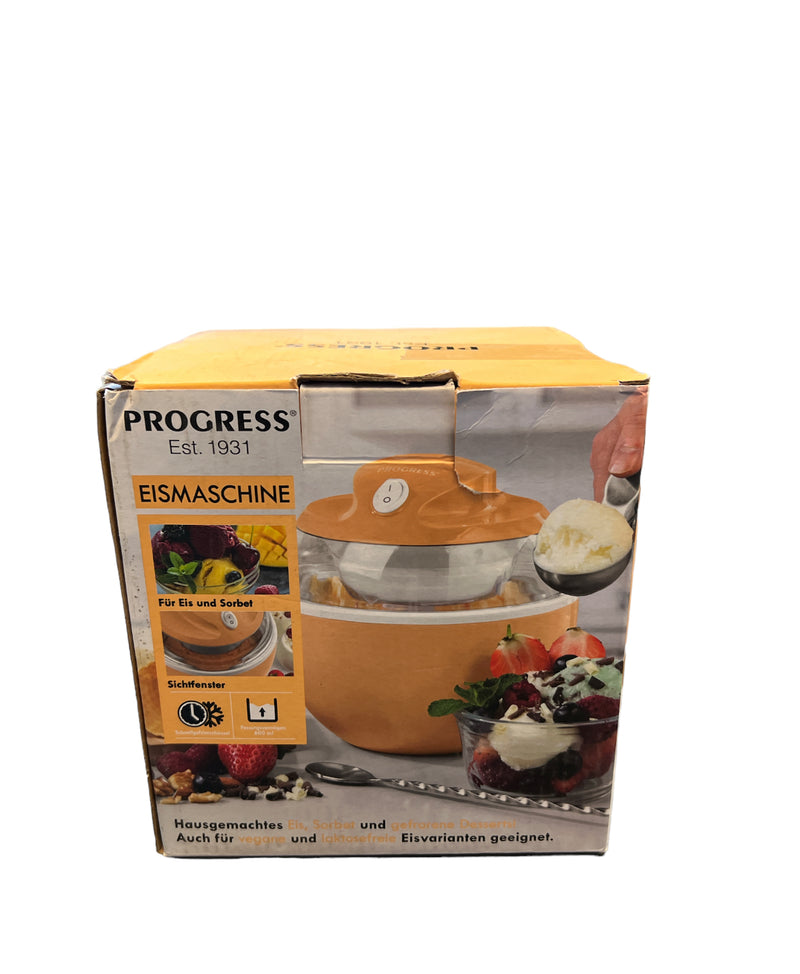 Ice Cream Maker & Sorbet, 0.6L - 7W Outlet Ice Cream Maker & Sorbet, 0.6L - 7W Ice Cream Maker & Sorbet, 0.6L - 7W Progress