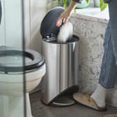 Arc™ 10L Easy-push Matt Black Pedal Bin Bathroom Accessories Arc™ 10L Easy-push Matt Black Pedal Bin Arc™ 10L Easy-push Matt Black Pedal Bin Joseph Joseph