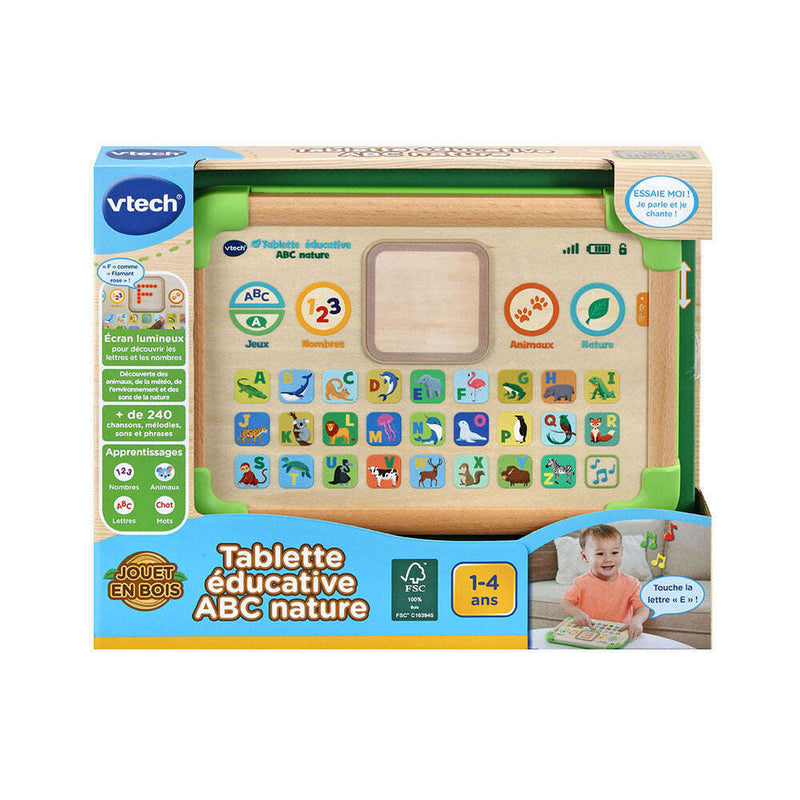 Tablette Éducative ABC Nature Play Green -  French Version toddler's toys Tablette Éducative ABC Nature Play Green -  French Version Tablette Éducative ABC Nature Play Green -  French Version Vtech