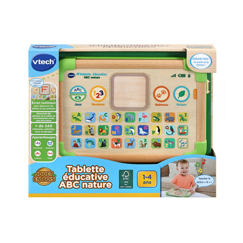 Tablette Éducative ABC Nature Play Green -  French Version Electronics Tablette Éducative ABC Nature Play Green -  French Version Tablette Éducative ABC Nature Play Green -  French Version Vtech