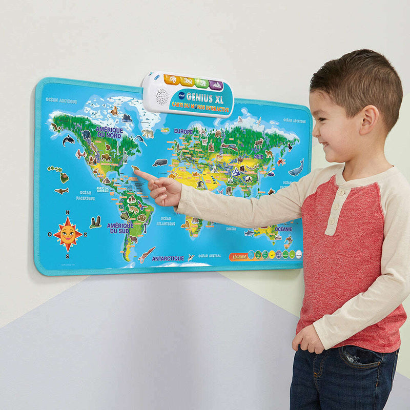 Genius XL – Carte du monde interactive Educational Games Genius XL – Carte du monde interactive Genius XL – Carte du monde interactive Vtech