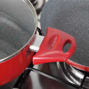 The German Outlet, Tognana, Matt Red Hermes- Cooking Set- 8 Pieces