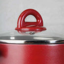 The German Outlet, Tognana, Matt Red Hermes- Cooking Set- 8 Pieces