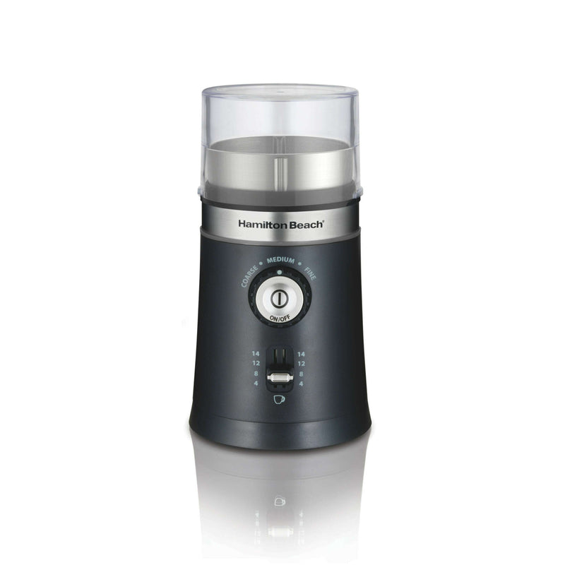 Custom Grind™ Coffee Grinder, Removable Stainless Steel Chamber Coffee Grinders Custom Grind™ Coffee Grinder, Removable Stainless Steel Chamber Custom Grind™ Coffee Grinder, Removable Stainless Steel Chamber Hamilton Beach