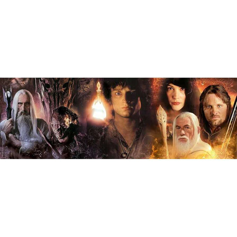 Lord of The Rings Panorama Rings puzzle Adult Lord of The Rings Panorama Rings Lord of The Rings Panorama Rings CLEMENTONI