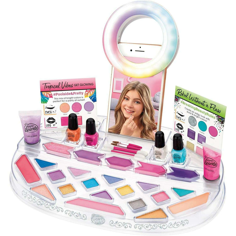 Shimmer 'N Sparkle Light Up Beauty Studio kids cosmetics Shimmer 'N Sparkle Light Up Beauty Studio Shimmer 'N Sparkle Light Up Beauty Studio crazart