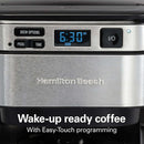 Front-Fill® 12 Cup Programmable Coffee Maker with Swing-Out Basket Coffee machine Front-Fill® 12 Cup Programmable Coffee Maker with Swing-Out Basket Front-Fill® 12 Cup Programmable Coffee Maker with Swing-Out Basket Hamilton Beach