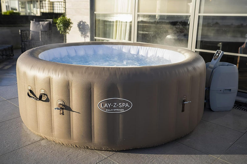 Lay-Z-Spa Palm Springs AirJet 196x71cm Pool Lay-Z-Spa Palm Springs AirJet 196x71cm Lay-Z-Spa Palm Springs AirJet 196x71cm Bestway