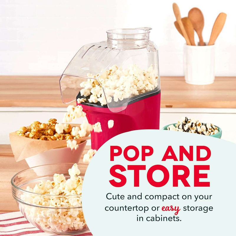 Hot Air Popcorn Popper Maker Pop corn Makers Hot Air Popcorn Popper Maker Hot Air Popcorn Popper Maker Dash