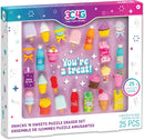 Snacks 'N Sweets Puzzle Eraser Set Toys Snacks 'N Sweets Puzzle Eraser Set Snacks 'N Sweets Puzzle Eraser Set Make It Real