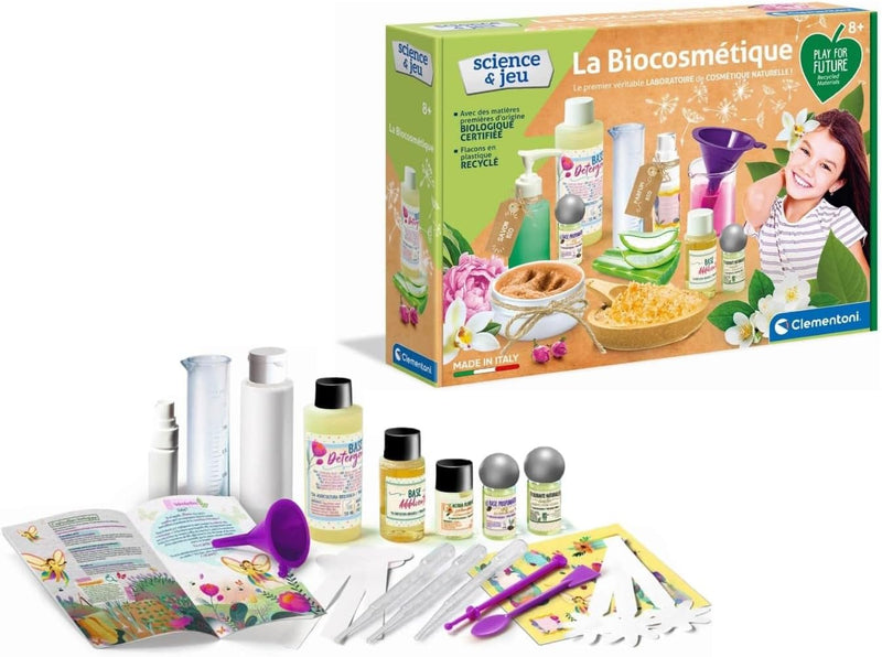 Science Lab - Organic Cosmetics - Play for Future FR Toys Science Lab - Organic Cosmetics - Play for Future FR Science Lab - Organic Cosmetics - Play for Future FR CLEMENTONI