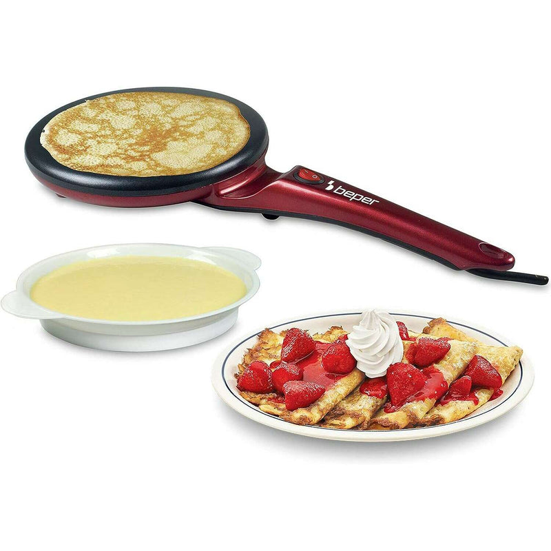 Electric Crepe Maker with Handle  Electric Crepe Maker with Handle Electric Crepe Maker with Handle Beper