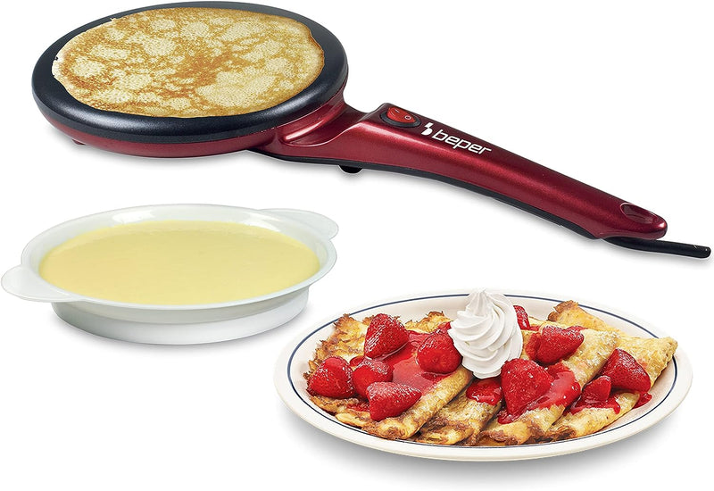 Electric Crepe Maker with Handle  Electric Crepe Maker with Handle Electric Crepe Maker with Handle Beper