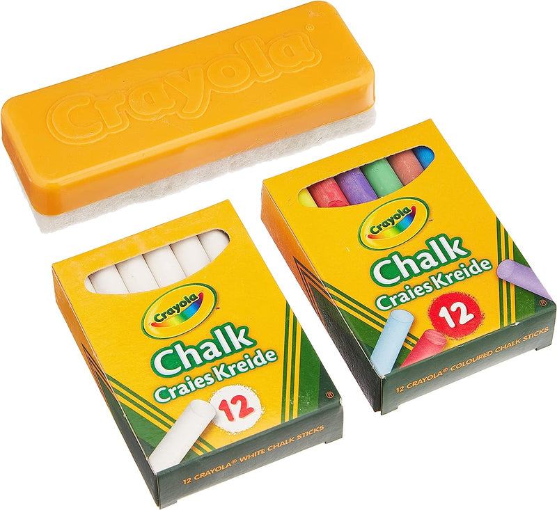 Chalk and Duster Set Stationery Chalk and Duster Set Chalk and Duster Set Crayola