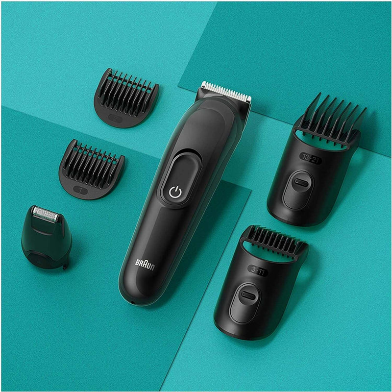 6-in-1 Style Kit 3 Beard, Hair With 50min Runtime Hair Clippers & Trimmers 6-in-1 Style Kit 3 Beard, Hair With 50min Runtime 6-in-1 Style Kit 3 Beard, Hair With 50min Runtime Braun