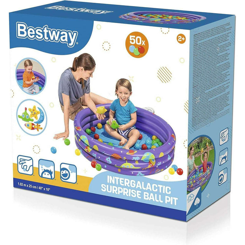 Intergalactic Surprise Ball Pit 102 x 25 cm Kids Inflatables Intergalactic Surprise Ball Pit 102 x 25 cm Intergalactic Surprise Ball Pit 102 x 25 cm Bestway