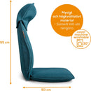Petrol Blue Shiatsu seat cover Massage & Relaxation Petrol Blue Shiatsu seat cover Petrol Blue Shiatsu seat cover Beurer
