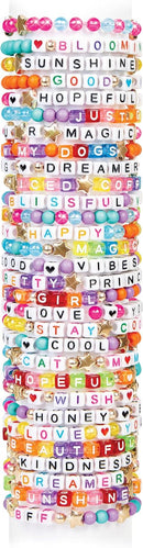 Alphabet Bead Bracelet Set - 1008pc DIY Jewelry Kit Bedroom Accessories Alphabet Bead Bracelet Set - 1008pc DIY Jewelry Kit Alphabet Bead Bracelet Set - 1008pc DIY Jewelry Kit Make It Real