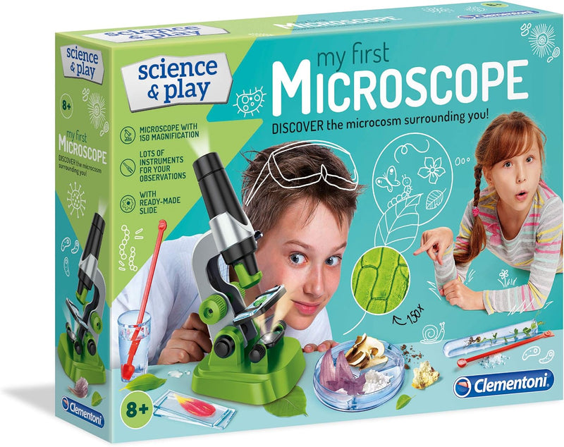 Science and Play Microscope Educational Games Science and Play Microscope Science and Play Microscope CLEMENTONI