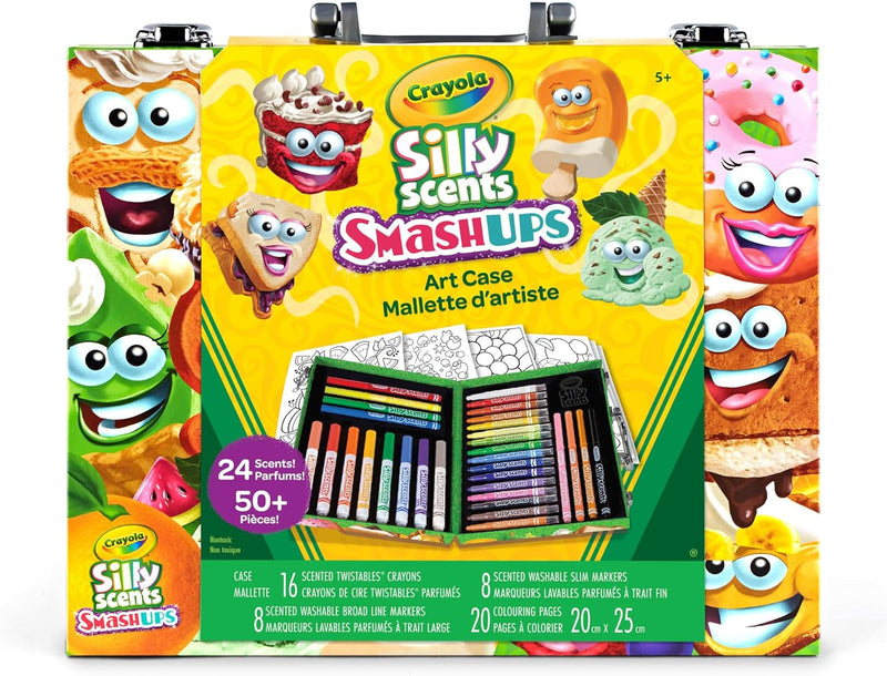 Silly Scents Mini Art Case Art & Crafts Silly Scents Mini Art Case Silly Scents Mini Art Case Crayola