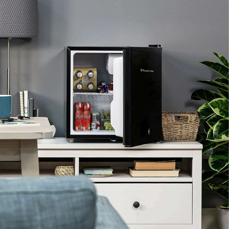 Table Top Mini Fridge in Black + Free Crepe Maker fridge Table Top Mini Fridge in Black + Free Crepe Maker Table Top Mini Fridge in Black + Free Crepe Maker Russell Hobbs