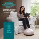 Shiatsu Foot Massager + Infrared Heat Massage & Relaxation Shiatsu Foot Massager + Infrared Heat Shiatsu Foot Massager + Infrared Heat HoMedics