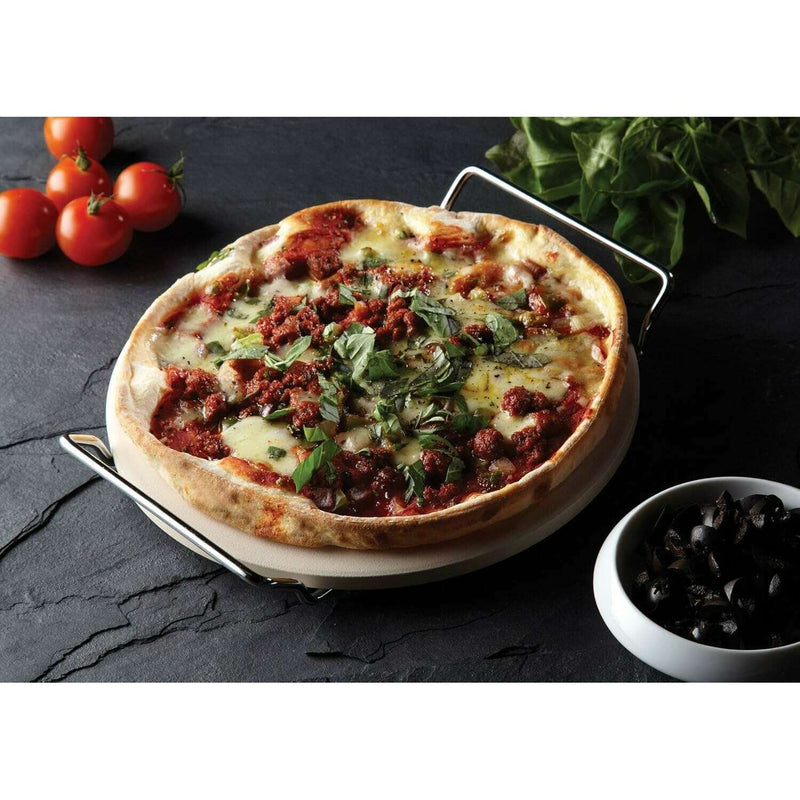 World of Flavours Italian Pizza Stone Set Serving Pitchers & Carafes World of Flavours Italian Pizza Stone Set World of Flavours Italian Pizza Stone Set KitchenCraft