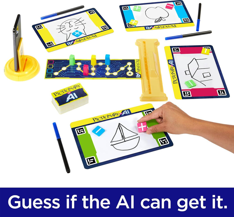 Pictionary vs AI Game Toys Pictionary vs AI Game Pictionary vs AI Game Mattel