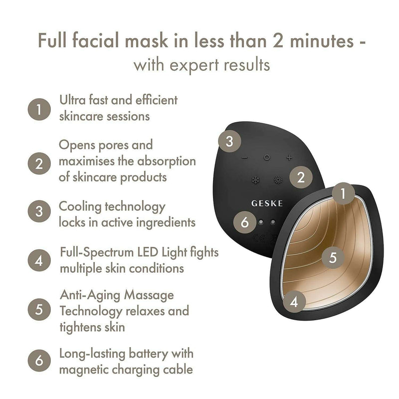 SmartAppGuided™ Sonic Warm & Cool Mask | 9 in 1 Skin Cleansing Brushes & Systems SmartAppGuided™ Sonic Warm & Cool Mask | 9 in 1 SmartAppGuided™ Sonic Warm & Cool Mask | 9 in 1 Geske