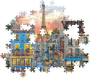 Streets of Paris adults puzzle Streets of Paris Streets of Paris CLEMENTONI