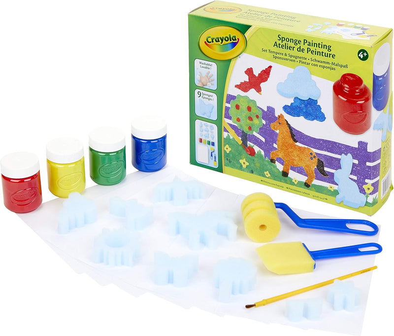 Sponge Painting Kit Art & Crafts Sponge Painting Kit Sponge Painting Kit Crayola