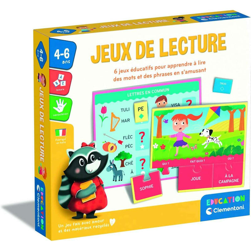 Jeux de Lecture Educational Games Jeux de Lecture Jeux de Lecture CLEMENTONI