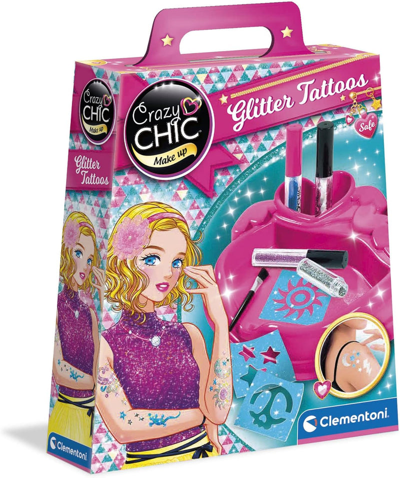 Crazy Chic Glitter Tattoo toddler's toys Crazy Chic Glitter Tattoo Crazy Chic Glitter Tattoo CLEMENTONI