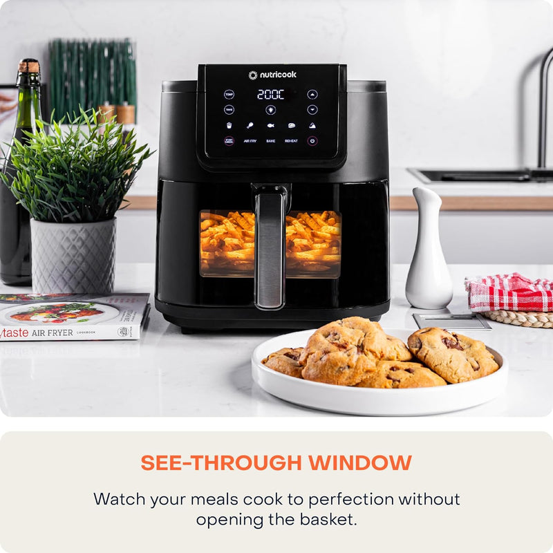 7.6L Air Fryer Slim Air Fryers 7.6L Air Fryer Slim 7.6L Air Fryer Slim Nutricook