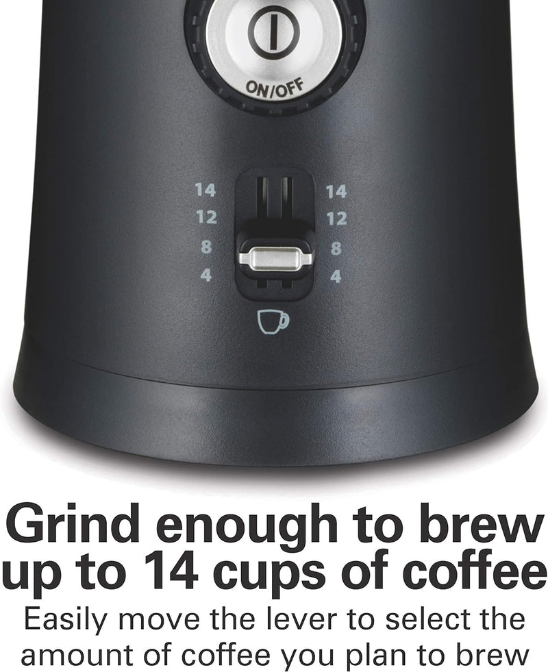 Custom Grind™ Coffee Grinder, Removable Stainless Steel Chamber Coffee Grinders Custom Grind™ Coffee Grinder, Removable Stainless Steel Chamber Custom Grind™ Coffee Grinder, Removable Stainless Steel Chamber Hamilton Beach