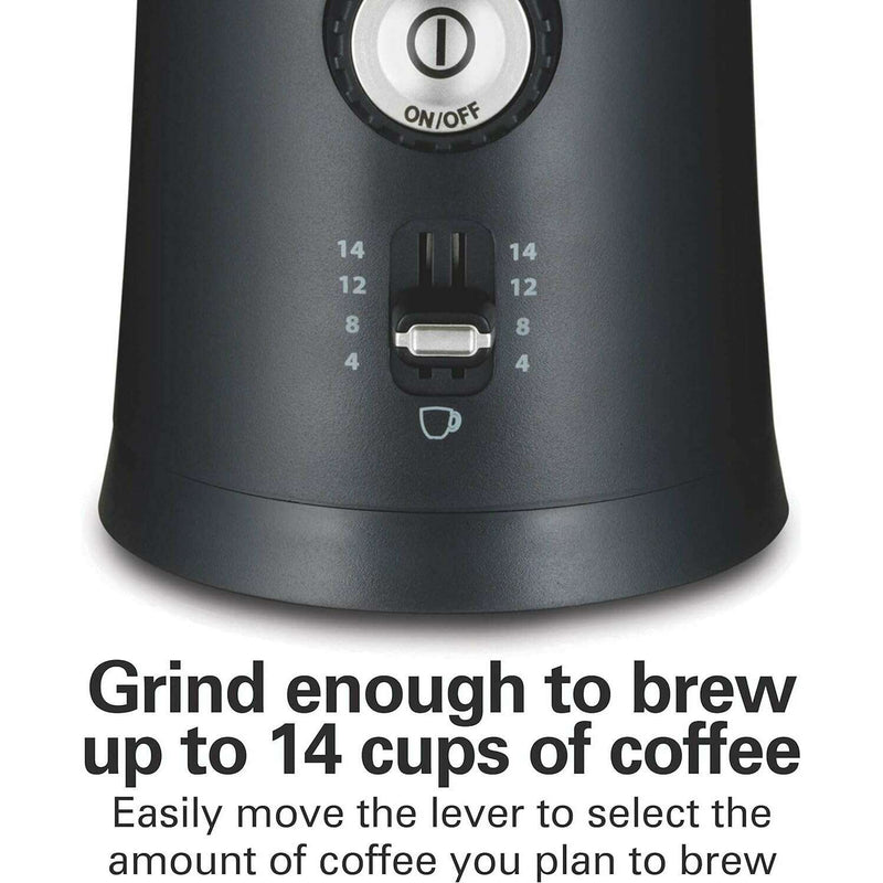 Custom Grind™ Coffee Grinder, Removable Stainless Steel Chamber Coffee Grinders Custom Grind™ Coffee Grinder, Removable Stainless Steel Chamber Custom Grind™ Coffee Grinder, Removable Stainless Steel Chamber Hamilton Beach