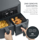 Black Line "Dual" Air Fryer 8L 2850W Outlet Black Line "Dual" Air Fryer 8L 2850W Black Line "Dual" Air Fryer 8L 2850W SEVERIN