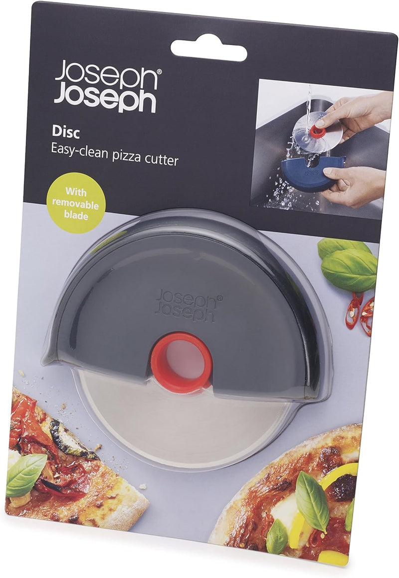 Disc Easy-Clean Grey Pizza Cutter Cooking Utensils Disc Easy-Clean Grey Pizza Cutter Disc Easy-Clean Grey Pizza Cutter Joseph Joseph