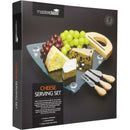 MasterClass Glass Cheese Serving Set Serving Platters MasterClass Glass Cheese Serving Set MasterClass Glass Cheese Serving Set KitchenCraft