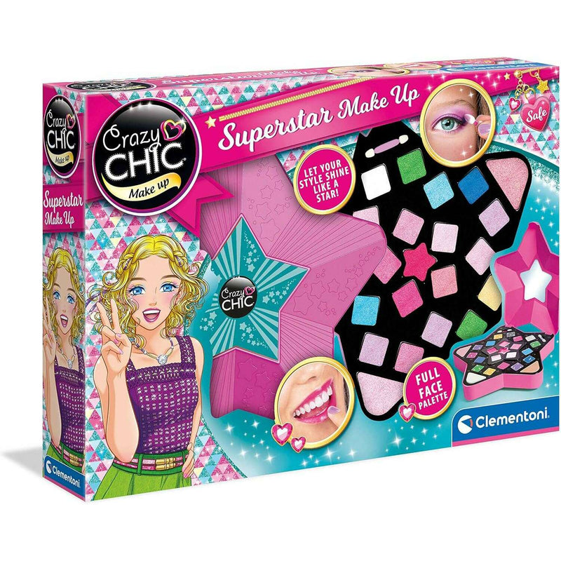 Crazy Chic Superstar Make Up Set kids cosmetics Crazy Chic Superstar Make Up Set Crazy Chic Superstar Make Up Set CLEMENTONI