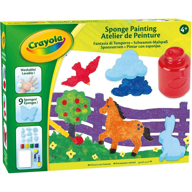 Sponge Painting Kit Art & Crafts Sponge Painting Kit Sponge Painting Kit Crayola