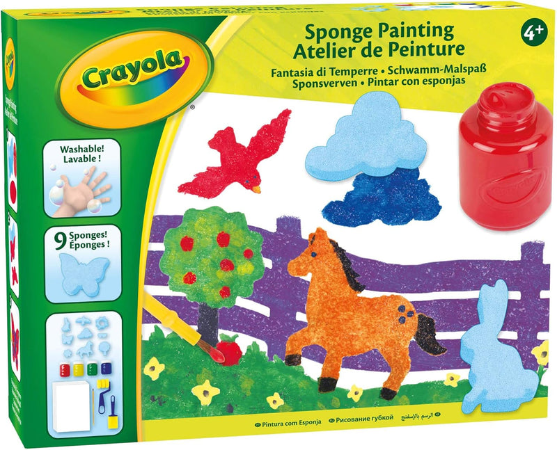 Sponge Painting Kit Art & Crafts Sponge Painting Kit Sponge Painting Kit Crayola