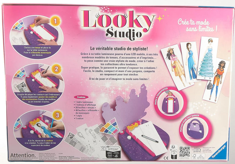 Looky Studio, Relaxing & Creative Drawing Activity Art & Crafts Looky Studio, Relaxing & Creative Drawing Activity Looky Studio, Relaxing & Creative Drawing Activity Ravensburger