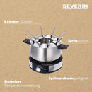 2 in 1 Fondue & Crepe Maker - 1500W Outlet 2 in 1 Fondue & Crepe Maker - 1500W 2 in 1 Fondue & Crepe Maker - 1500W SEVERIN
