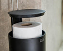 EasyStore™ Matt Black Concealed Toilet Roll Holder Bathroom Accessories EasyStore™ Matt Black Concealed Toilet Roll Holder EasyStore™ Matt Black Concealed Toilet Roll Holder Joseph Joseph