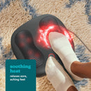 Dual Shiatsu Foot Massager + Heat Massage & Relaxation Dual Shiatsu Foot Massager + Heat Dual Shiatsu Foot Massager + Heat HoMedics