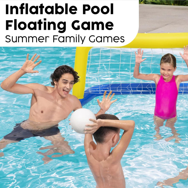 Inflatable Water Polo Swimming Pool Game 142x76cm Kids Inflatables Inflatable Water Polo Swimming Pool Game 142x76cm Inflatable Water Polo Swimming Pool Game 142x76cm Bestway