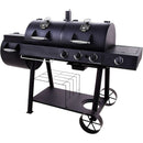 Oklahoma Joe's Longhorn Combo Charcoal/Gas Smoker & Grill Outdoor Barbque Oklahoma Joe's Longhorn Combo Charcoal/Gas Smoker & Grill Oklahoma Joe's Longhorn Combo Charcoal/Gas Smoker & Grill CharBroil